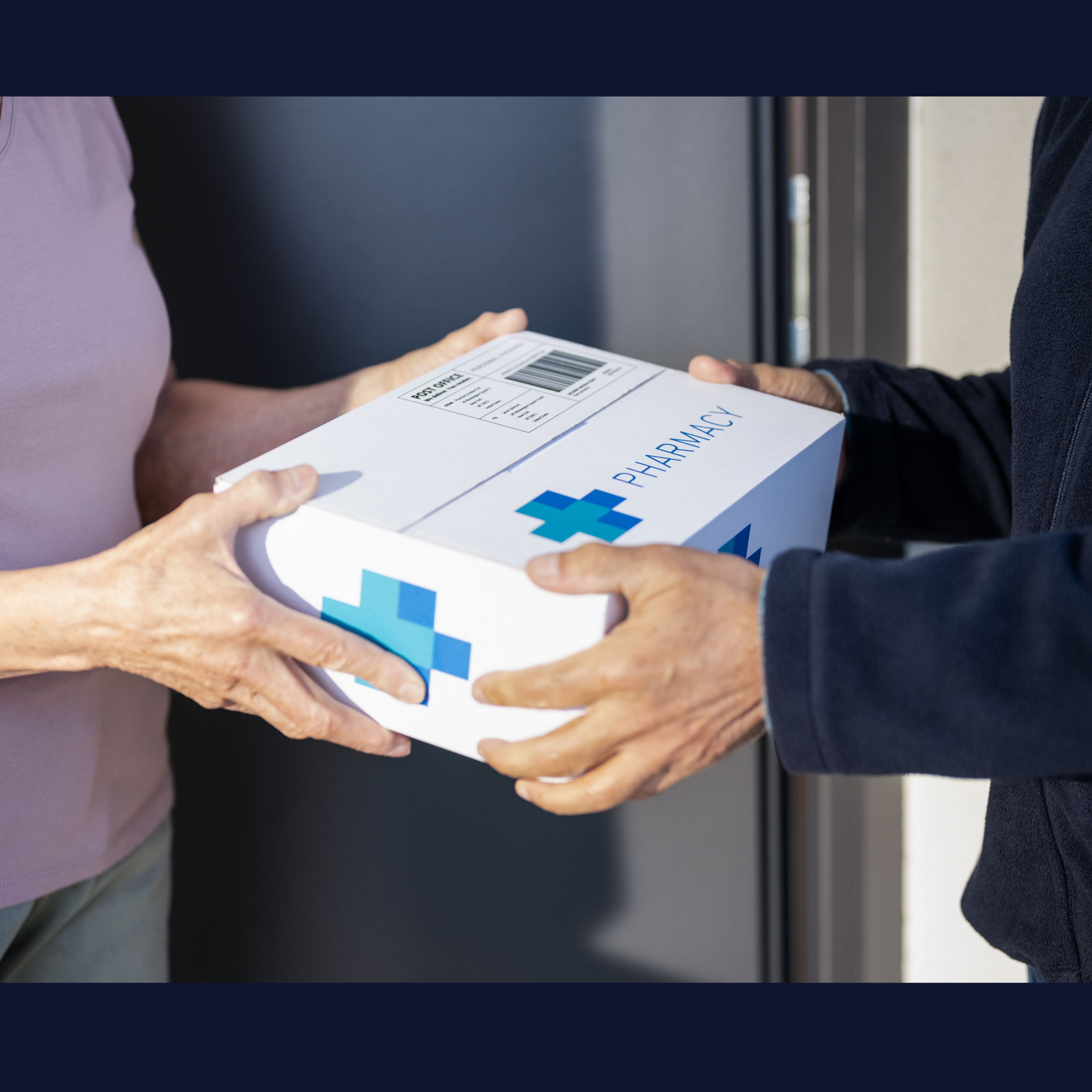 ViaGita pharmacy delivery hand-off
